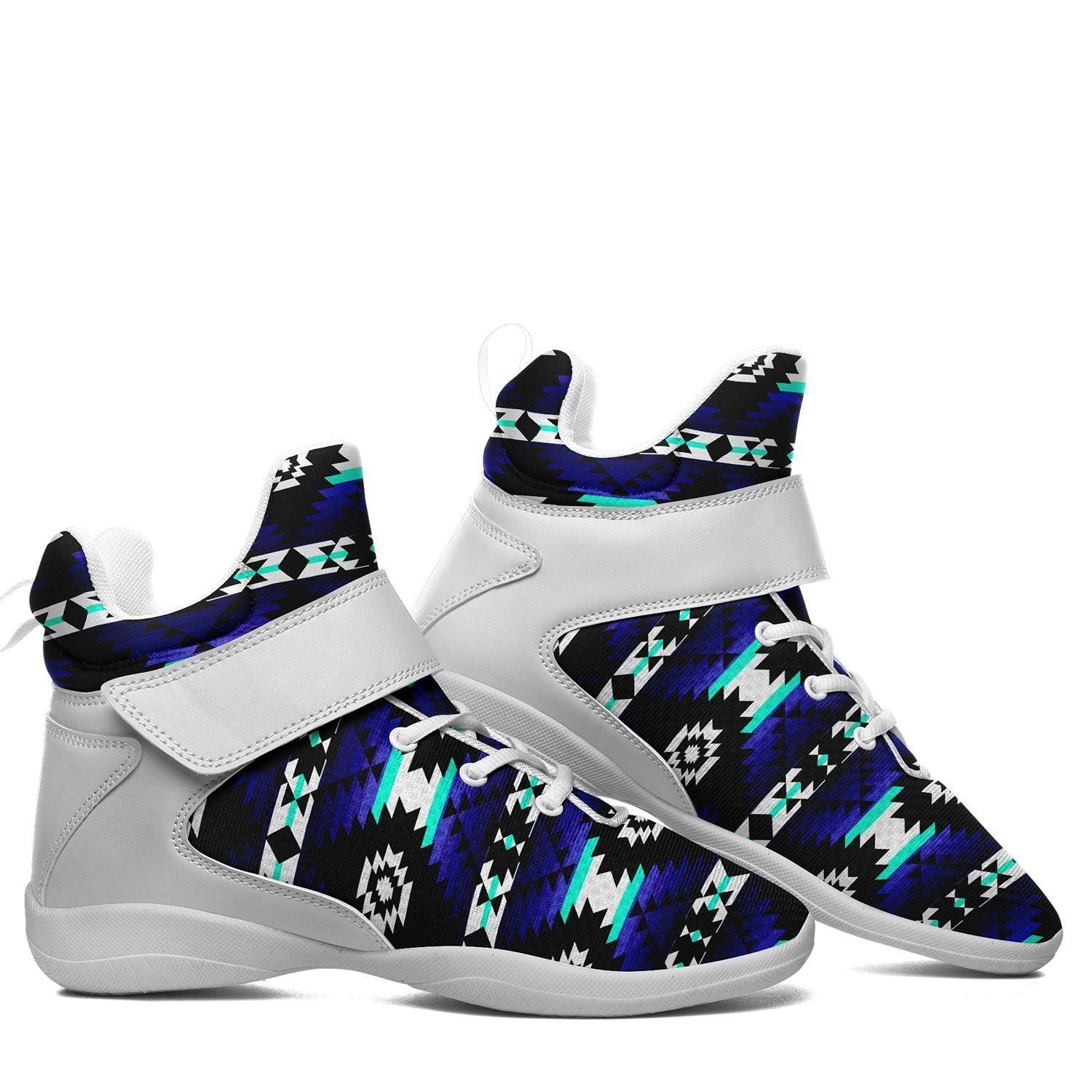 Cree Confederacy Midnight Kid's Ipottaa Basketball / Sport High Top Shoes 49 Dzine 