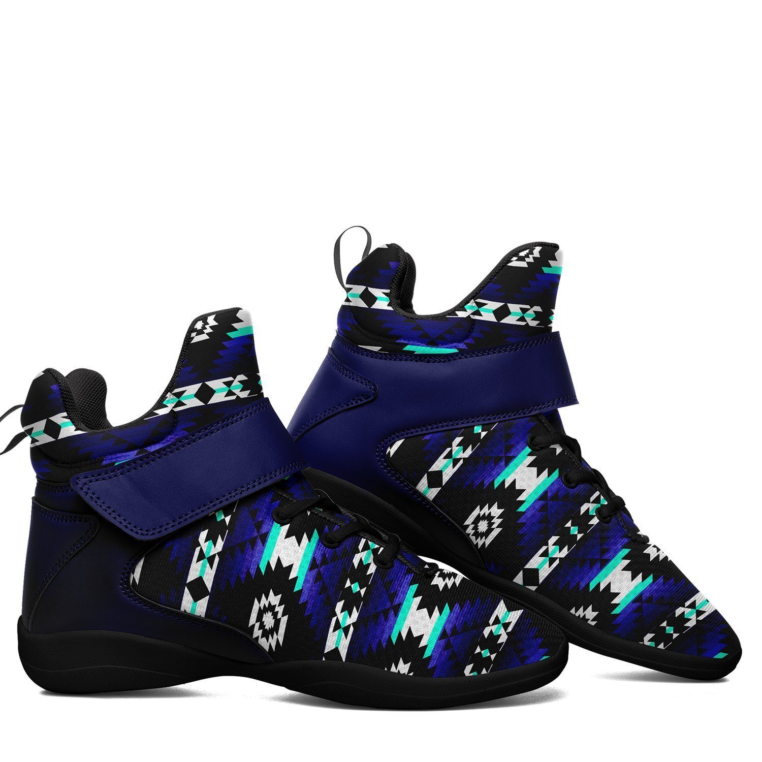 Cree Confederacy Midnight Kid's Ipottaa Basketball / Sport High Top Shoes 49 Dzine 