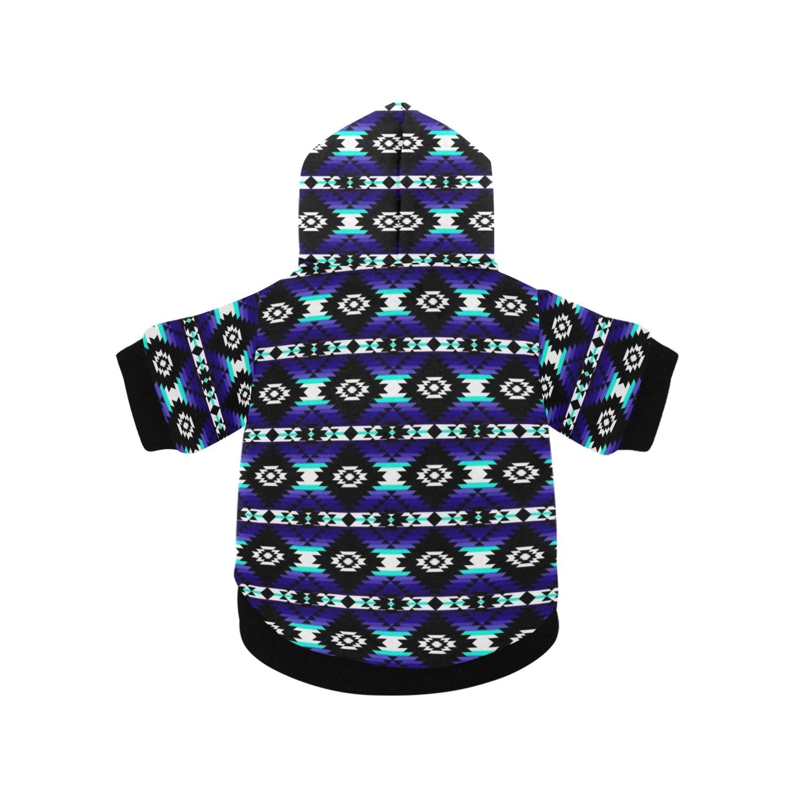 Cree Confederacy Midnight Pet Dog Hoodie Pet Dog Hoodie e-joyer 