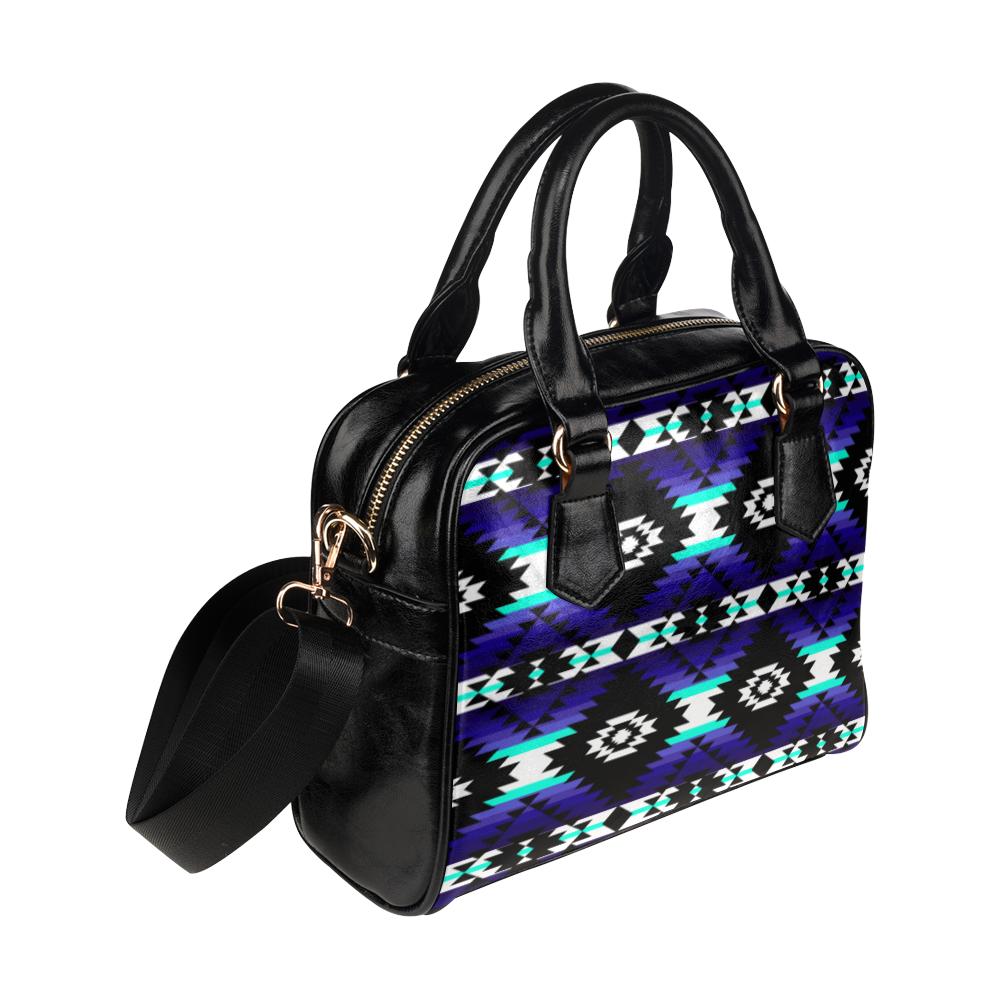 Cree Confederacy Midnight Shoulder Handbag (Model 1634) Shoulder Handbags (1634) e-joyer 