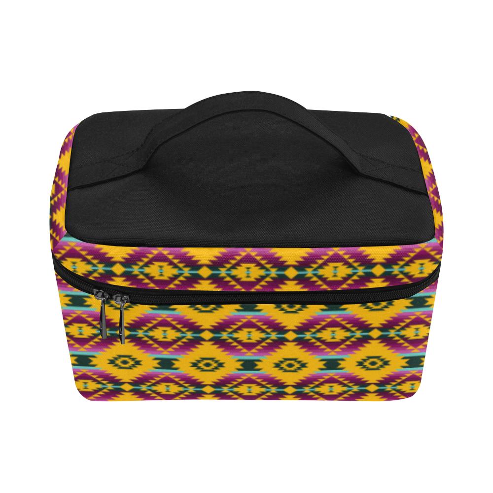 Cree Confederacy Summer Cosmetic Bag/Large (Model 1658) Cosmetic Bag e-joyer 