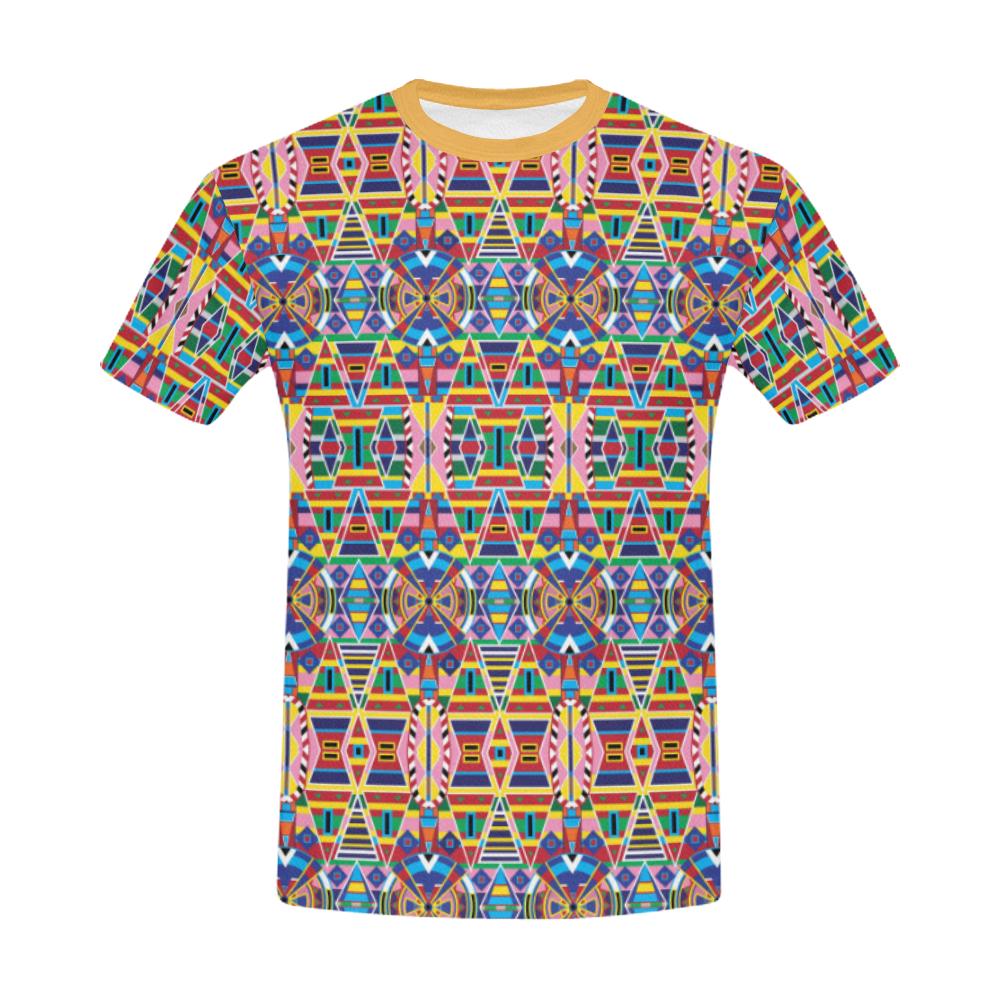 Crow Captive All Over Print T-Shirt for Men/Large Size (USA Size) Model T40) All Over Print T-Shirt for Men/Large (T40) e-joyer 
