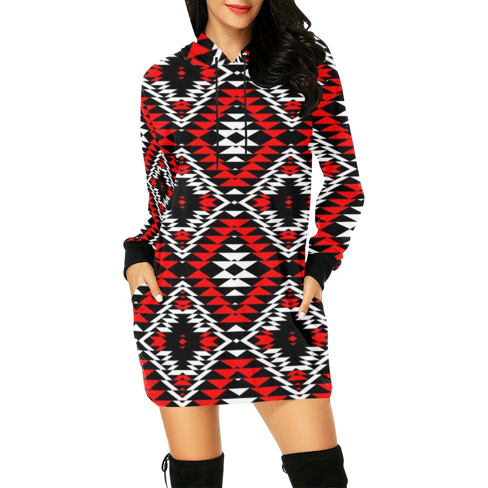 Taos Wool Hoodie Dress