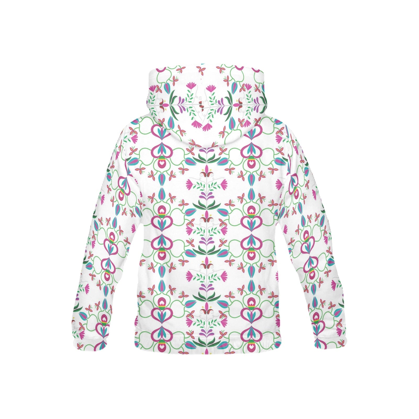 Quilled Divine White Hoodie for Kid (USA Size)