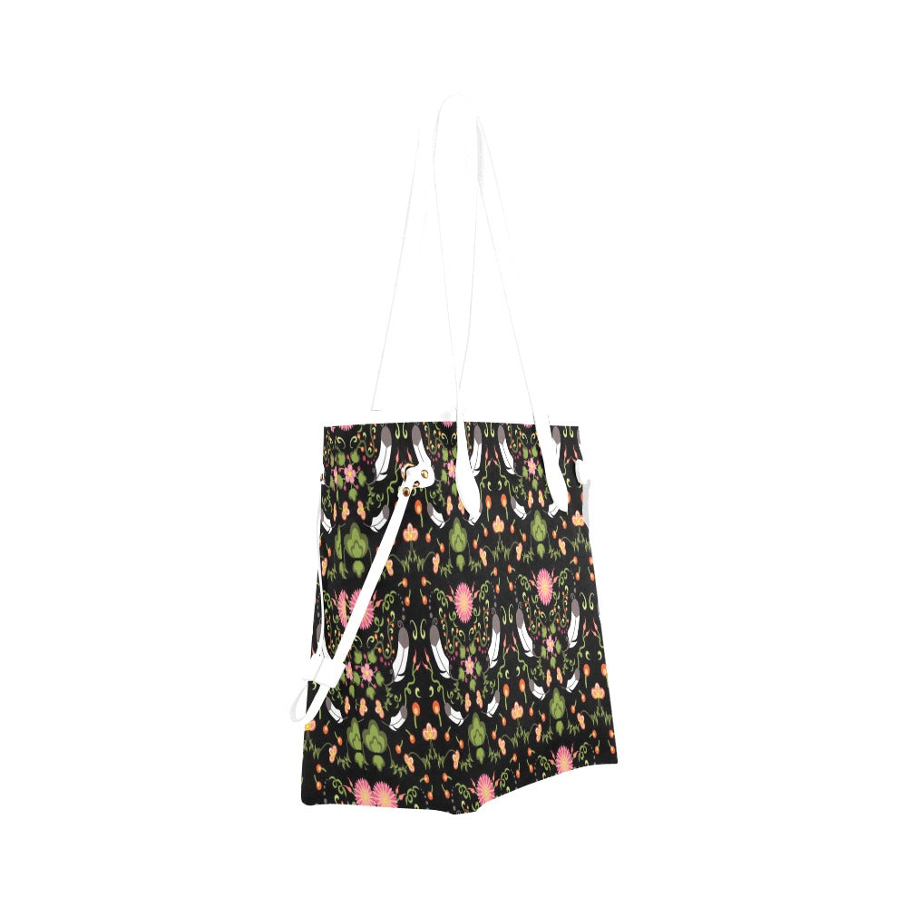 New Growth Clover Canvas Tote Bag