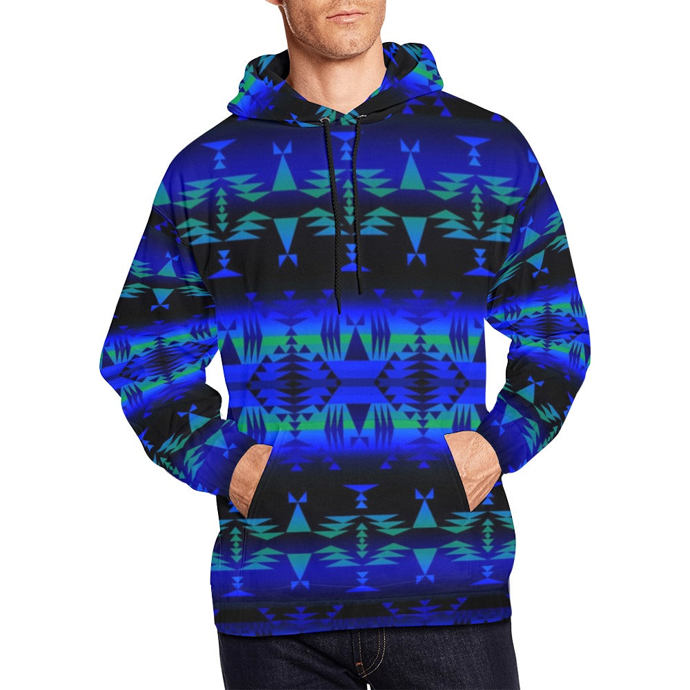 Between the Blue Ridge Mountains Hoodie for Men (USA Size)