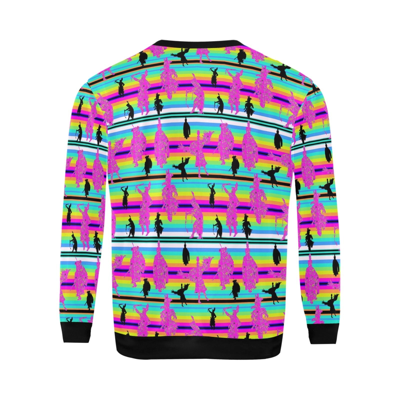 Dancers Sunset Contest All Over Print Crewneck Sweatshirt for Men (Model H18) shirt e-joyer 