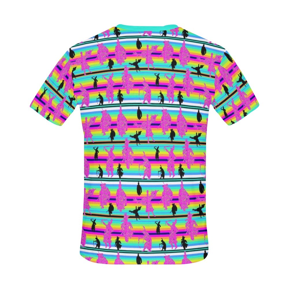 Dancers Sunset Contest All Over Print T-Shirt for Men (USA Size) (Model T40) All Over Print T-Shirt for Men (T40) e-joyer 