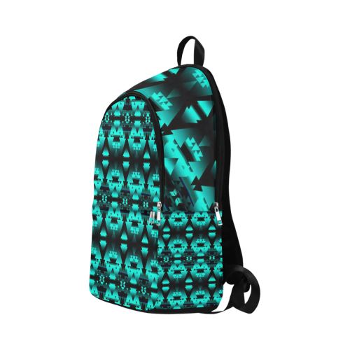Dark-Deep Lake-Winter-Camp Fabric Backpack for Adult (Model 1659) Casual Backpack for Adult (1659) e-joyer 