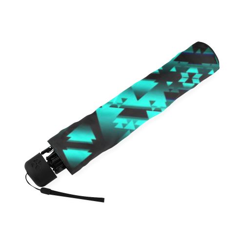 Dark-Deep Lake-Winter-Camp Foldable Umbrella Foldable Umbrella e-joyer 