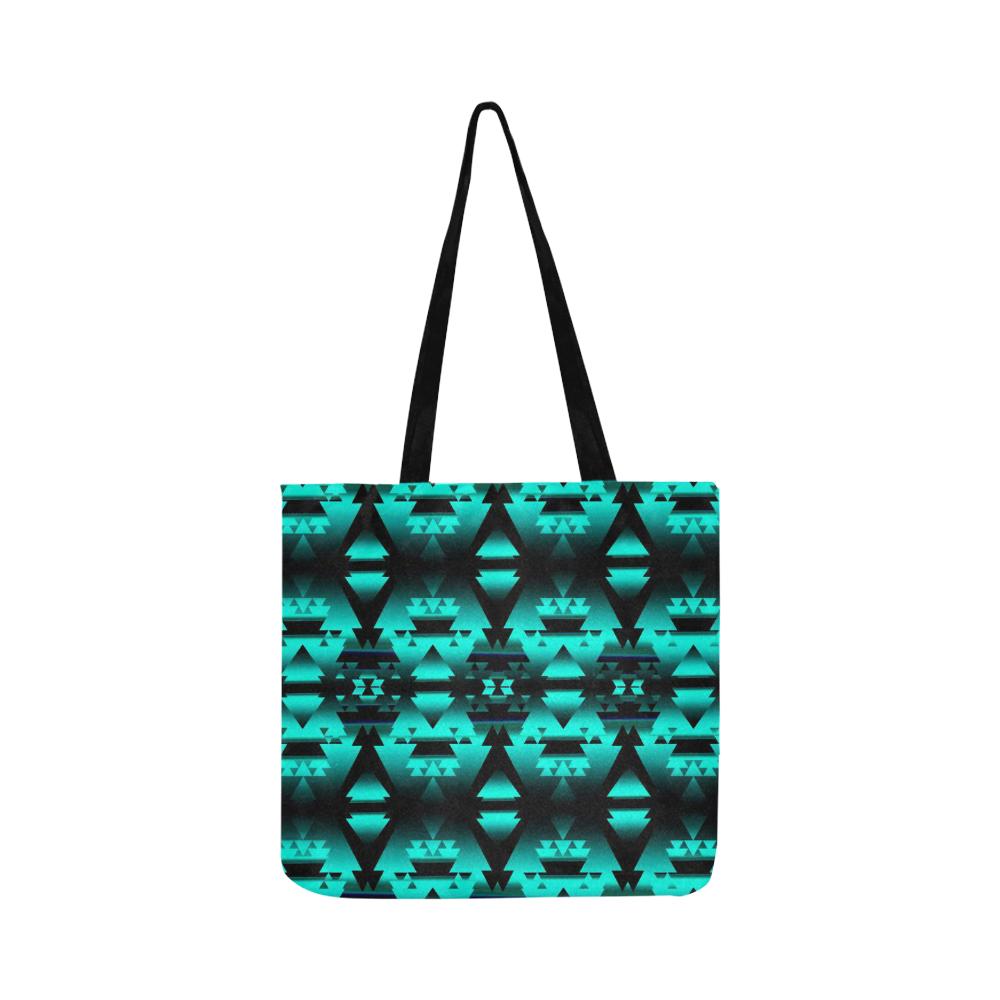 Dark-Deep Lake-Winter-Camp Reusable Shopping Bag Model 1660 (Two sides) Shopping Tote Bag (1660) e-joyer 