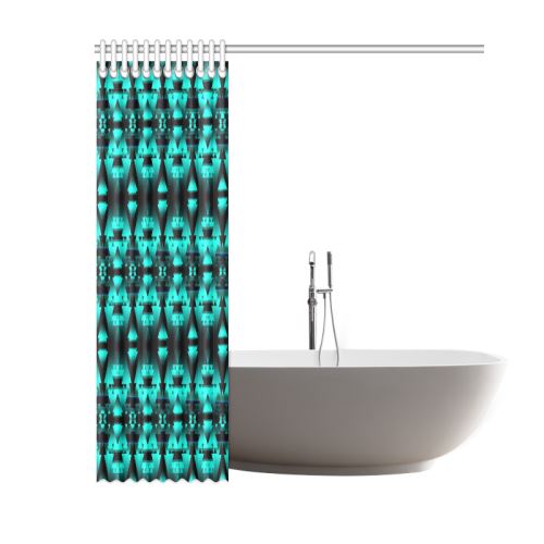 Dark-Deep Lake-Winter-Camp Shower Curtain 60"x72" Shower Curtain 60"x72" e-joyer 