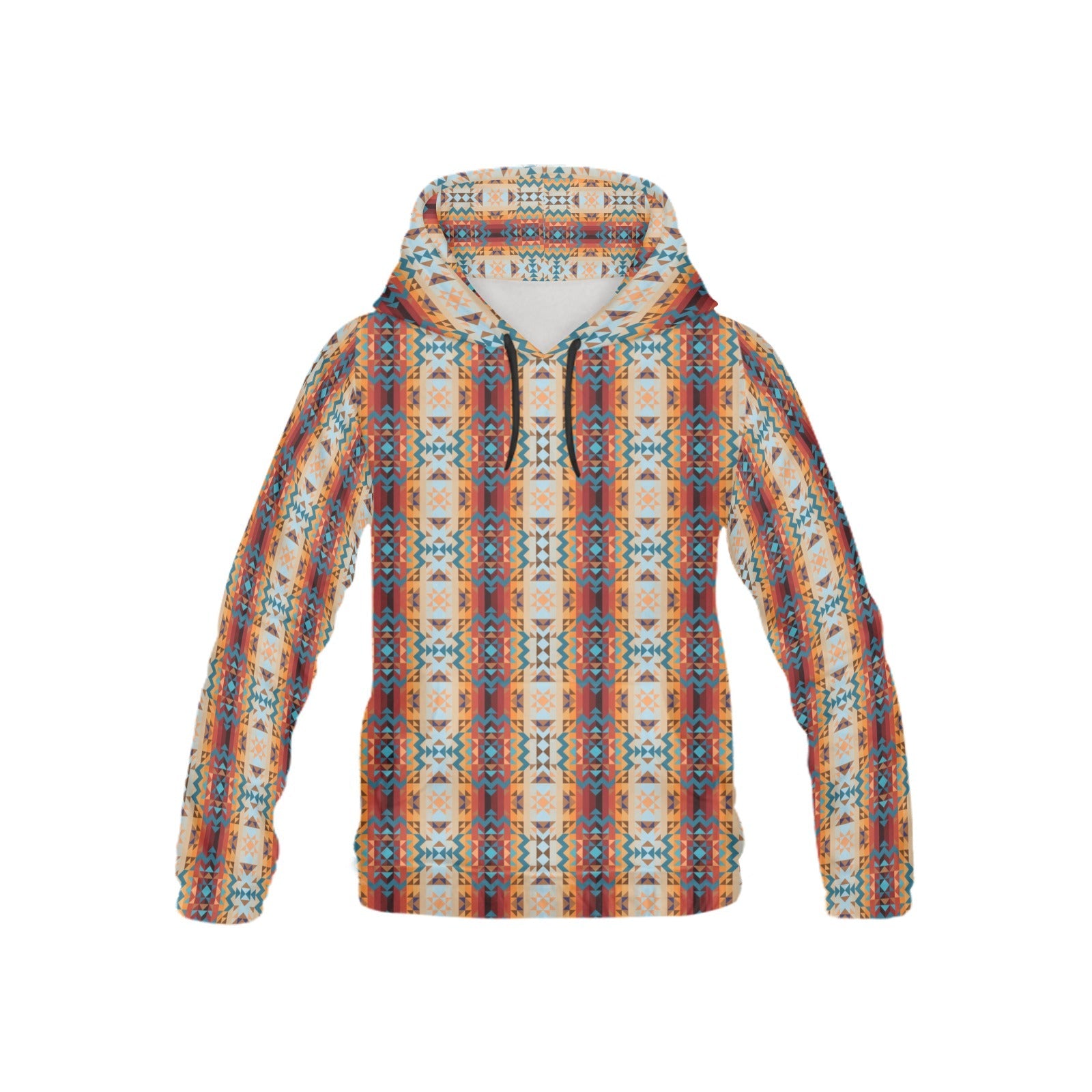 Dark Sandway All Over Print Hoodie for Kid (USA Size) (Model H13) All Over Print Hoodie for Kid (H13) e-joyer 