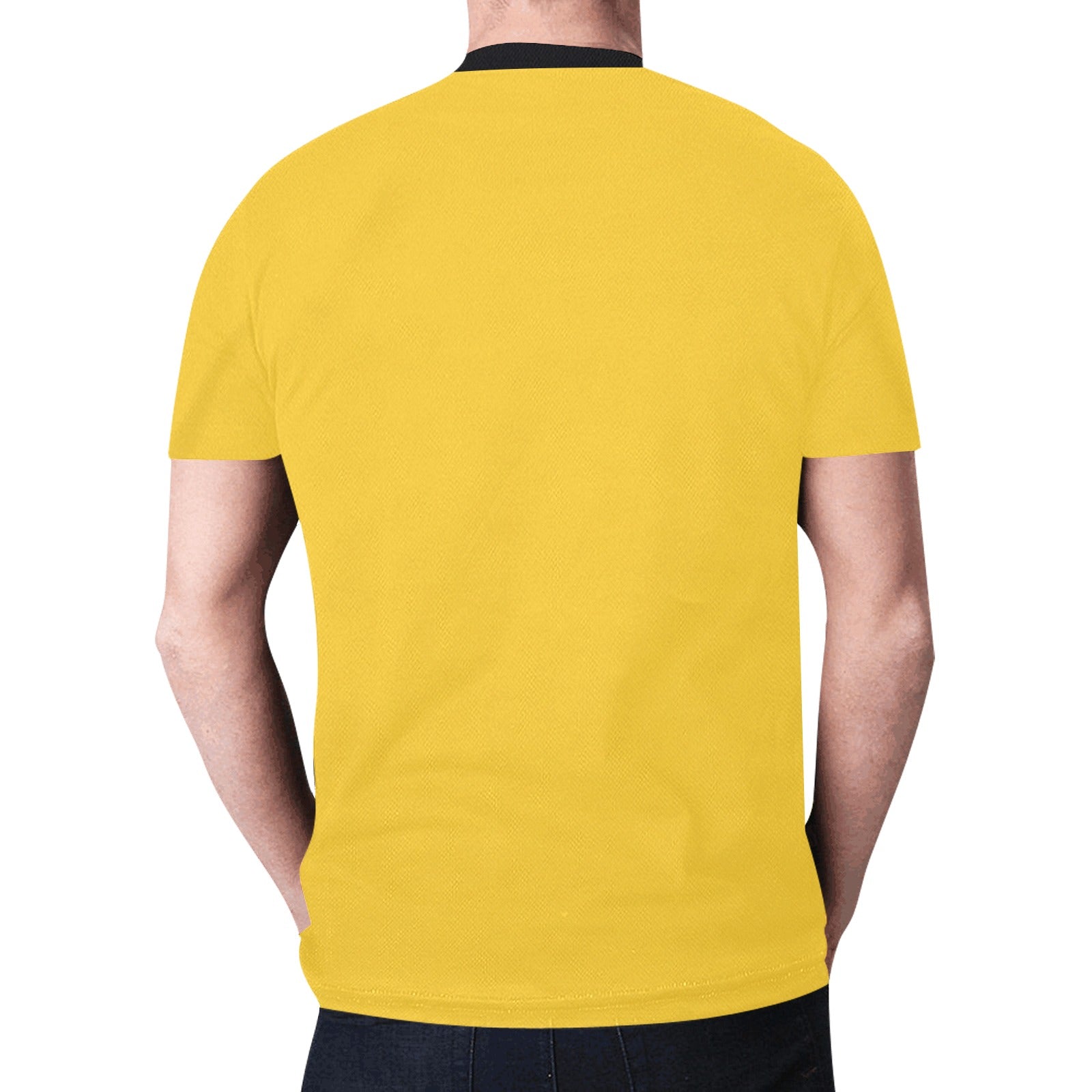 Floral Beaver Spirit Guide (Yellow) T-shirt for Men