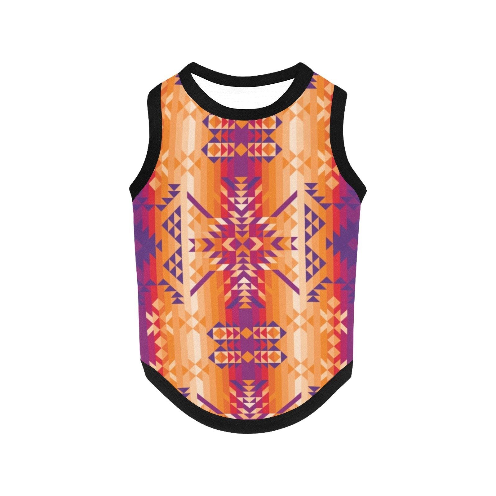 Desert Geo All Over Print Pet Tank Top Pet Tank Top e-joyer 