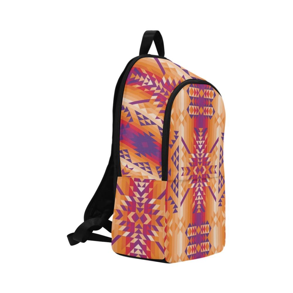 Desert Geo Fabric Backpack for Adult (Model 1659) Casual Backpack for Adult (1659) e-joyer 