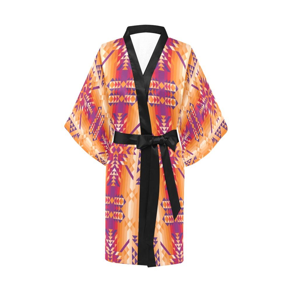 Desert Geo Kimono Robe Artsadd 
