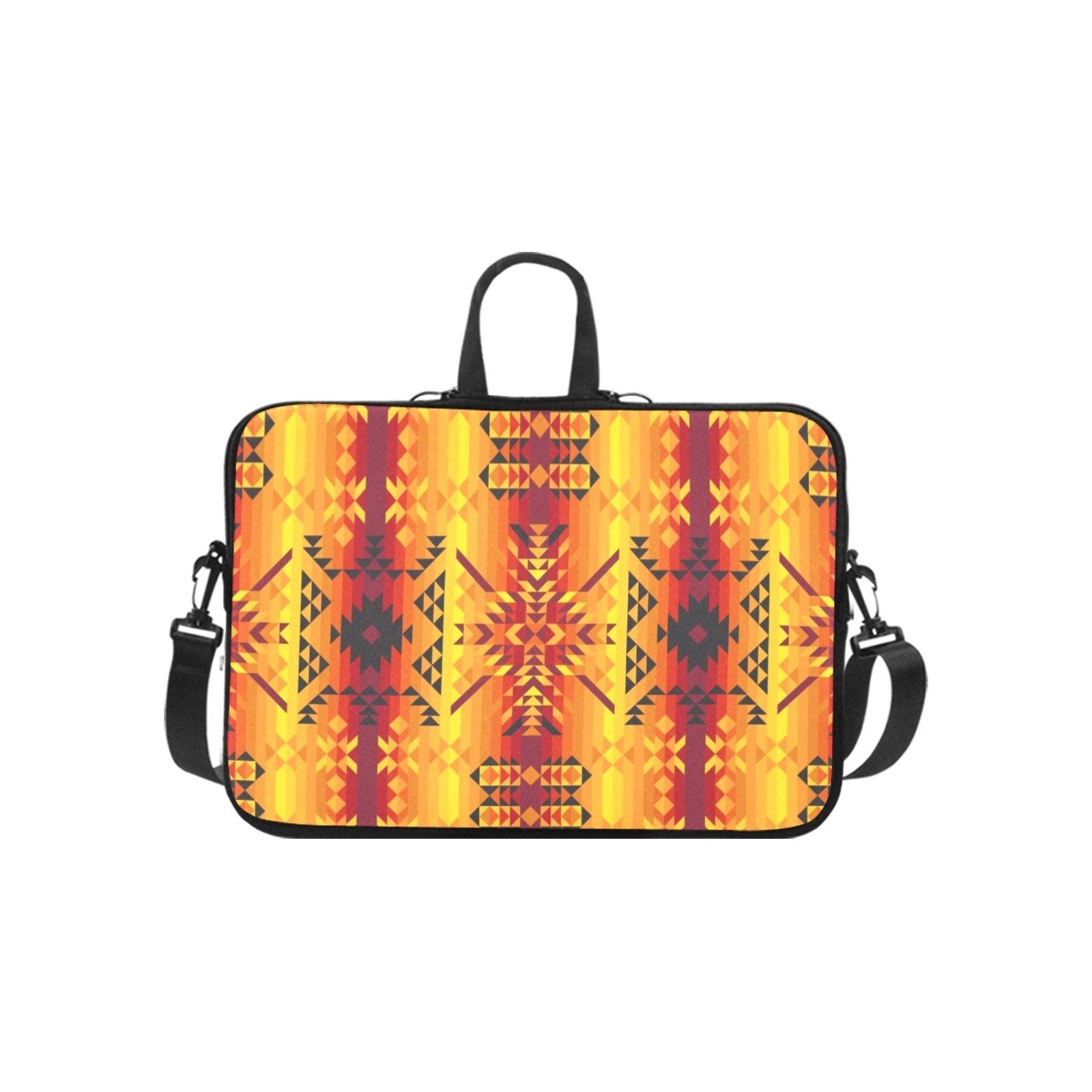 Desert Geo Yellow Red Laptop Handbags 13" Laptop Handbags 13" e-joyer 