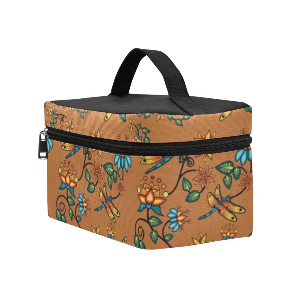 Dragon Lily Sierra Cosmetic Bag/Large (Model 1658) bag e-joyer 