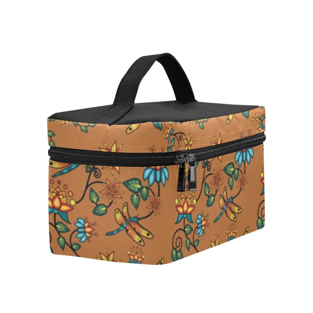 Dragon Lily Sierra Cosmetic Bag/Large (Model 1658) bag e-joyer 