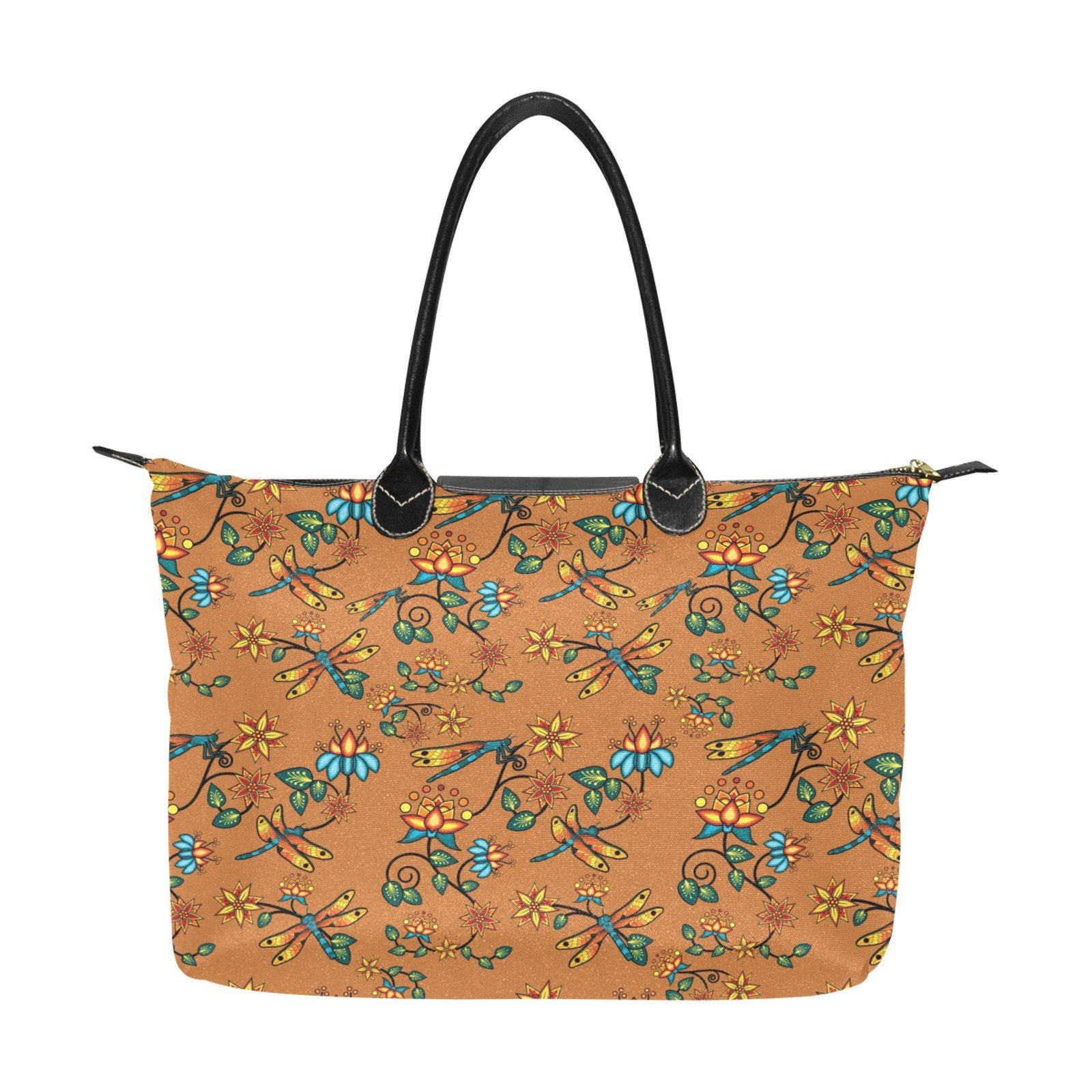 Dragon Lily Sierra Single-Shoulder Lady Handbag (Model 1714) bag e-joyer 
