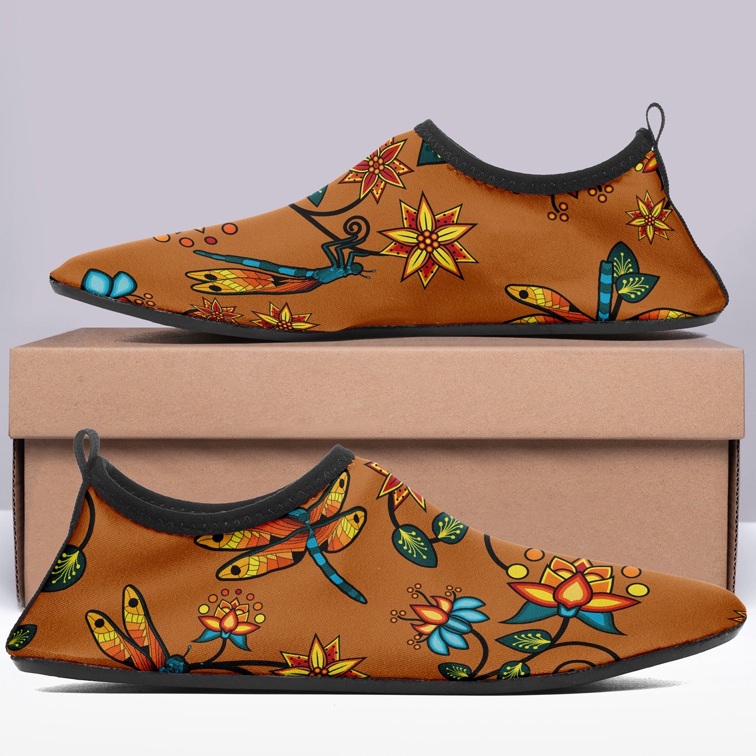 Dragon Lily Sierra Sockamoccs Slip On Shoes Herman 