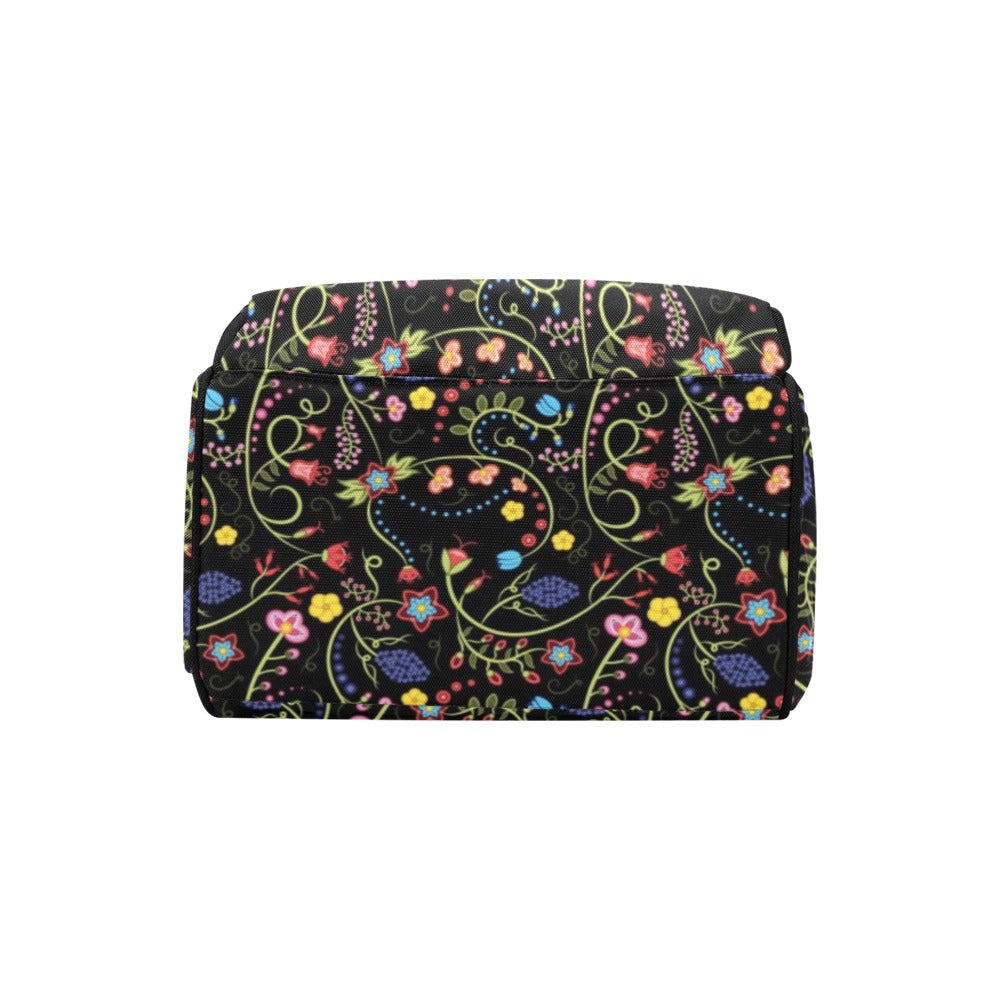 Fresh Fleur Midnight Multi-Function Diaper Backpack/Diaper Bag