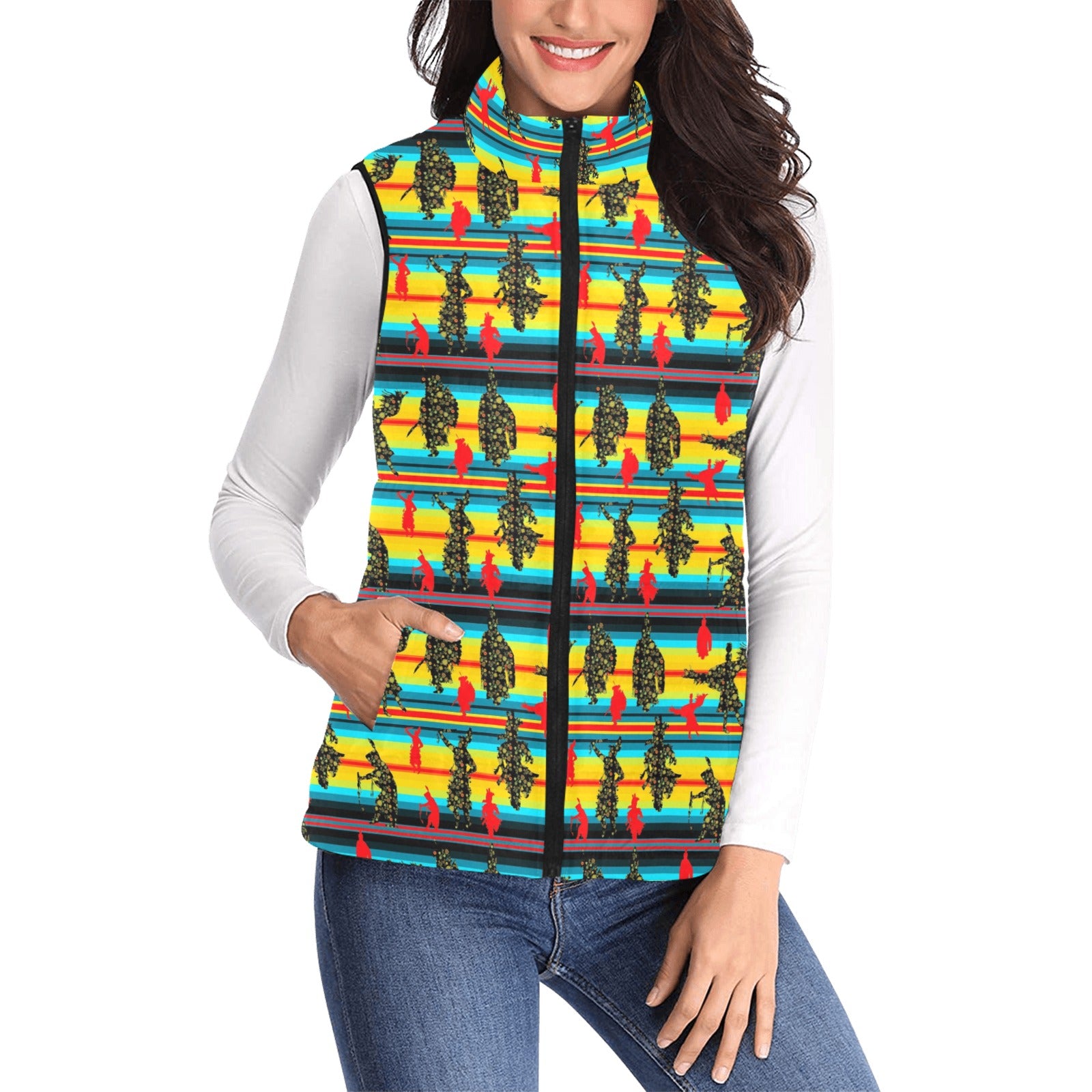 Dancers Midnight Special Women's Padded Vest Jacket