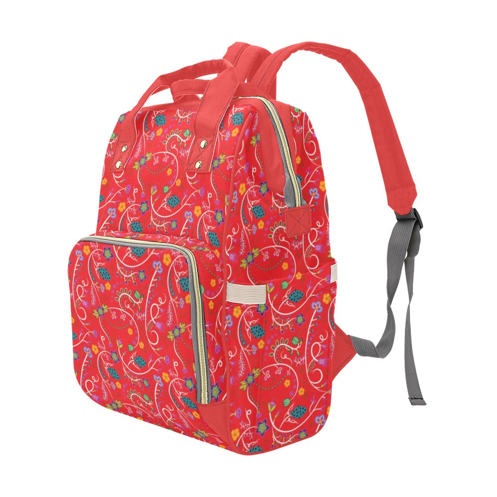 Fresh Fleur Fire Multi-Function Diaper Backpack/Diaper Bag