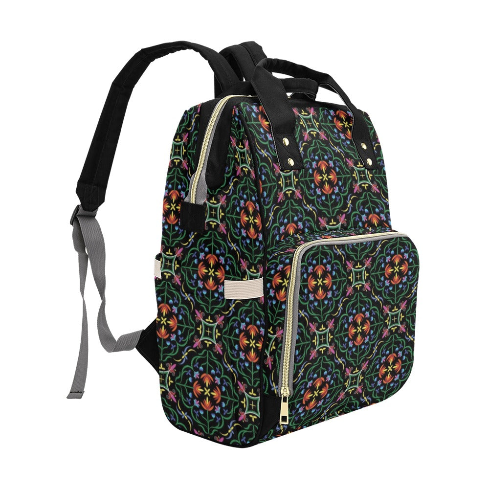 Quill Visions Multi-Function Diaper Backpack/Diaper Bag