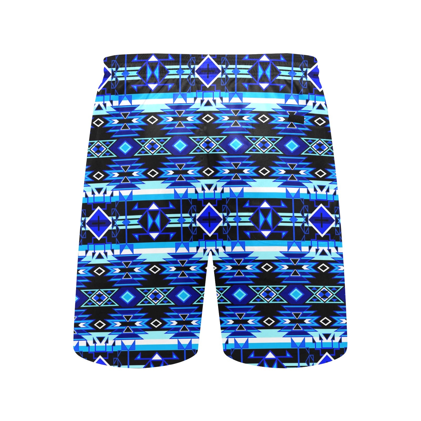 Force of Nature Winter Night Men's Mid-Length Beach Shorts