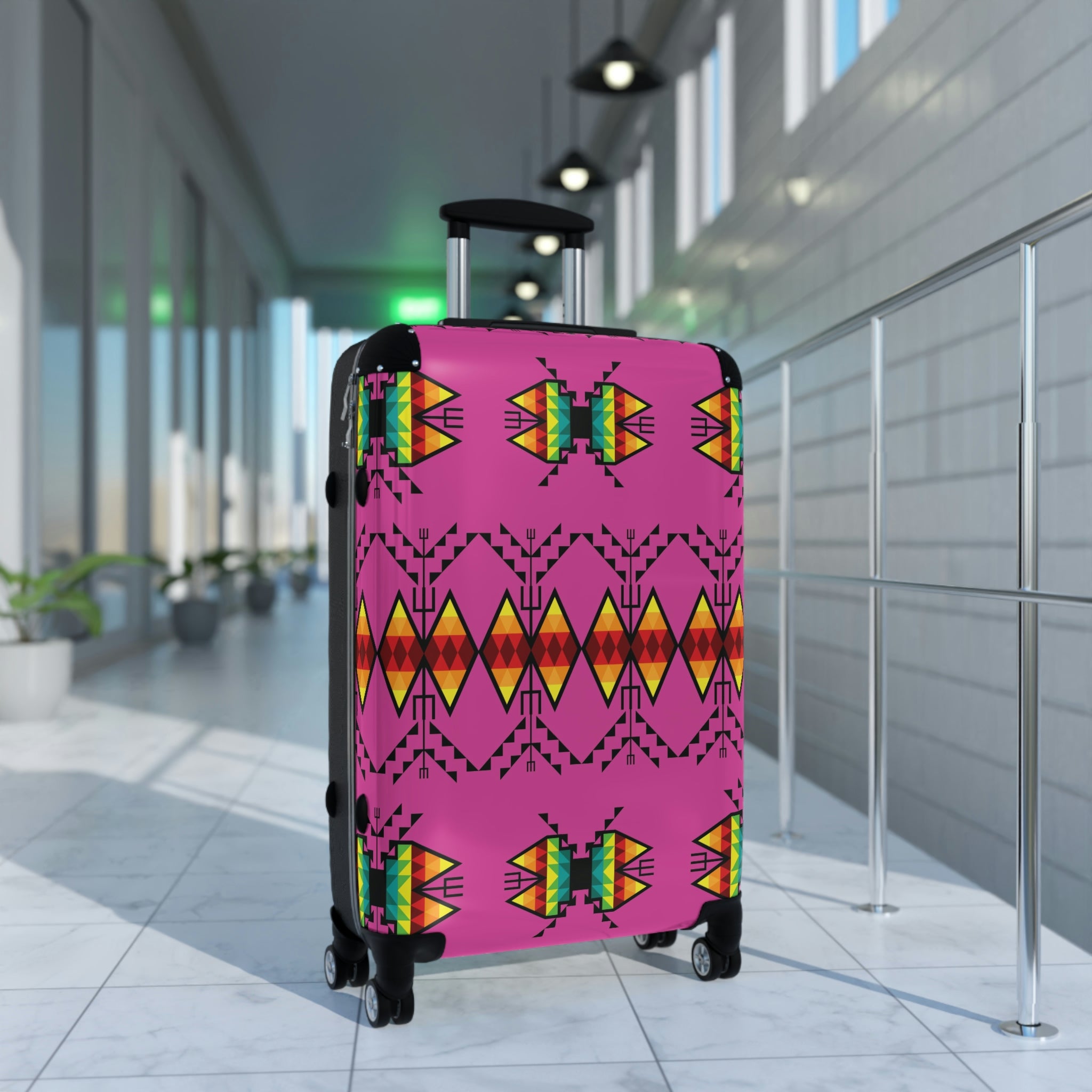 Sacred Trust Pink Suitcases