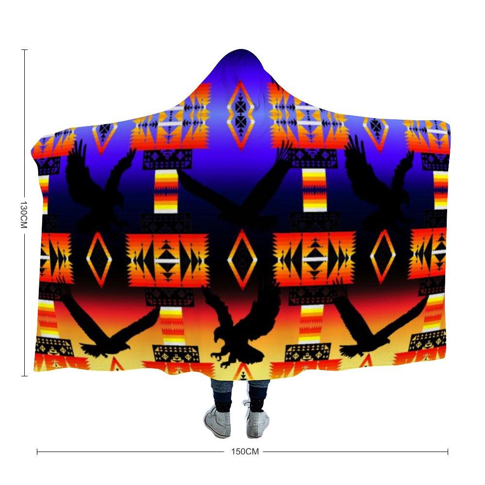 Eagle Horizon Hooded Blanket 49 Dzine 