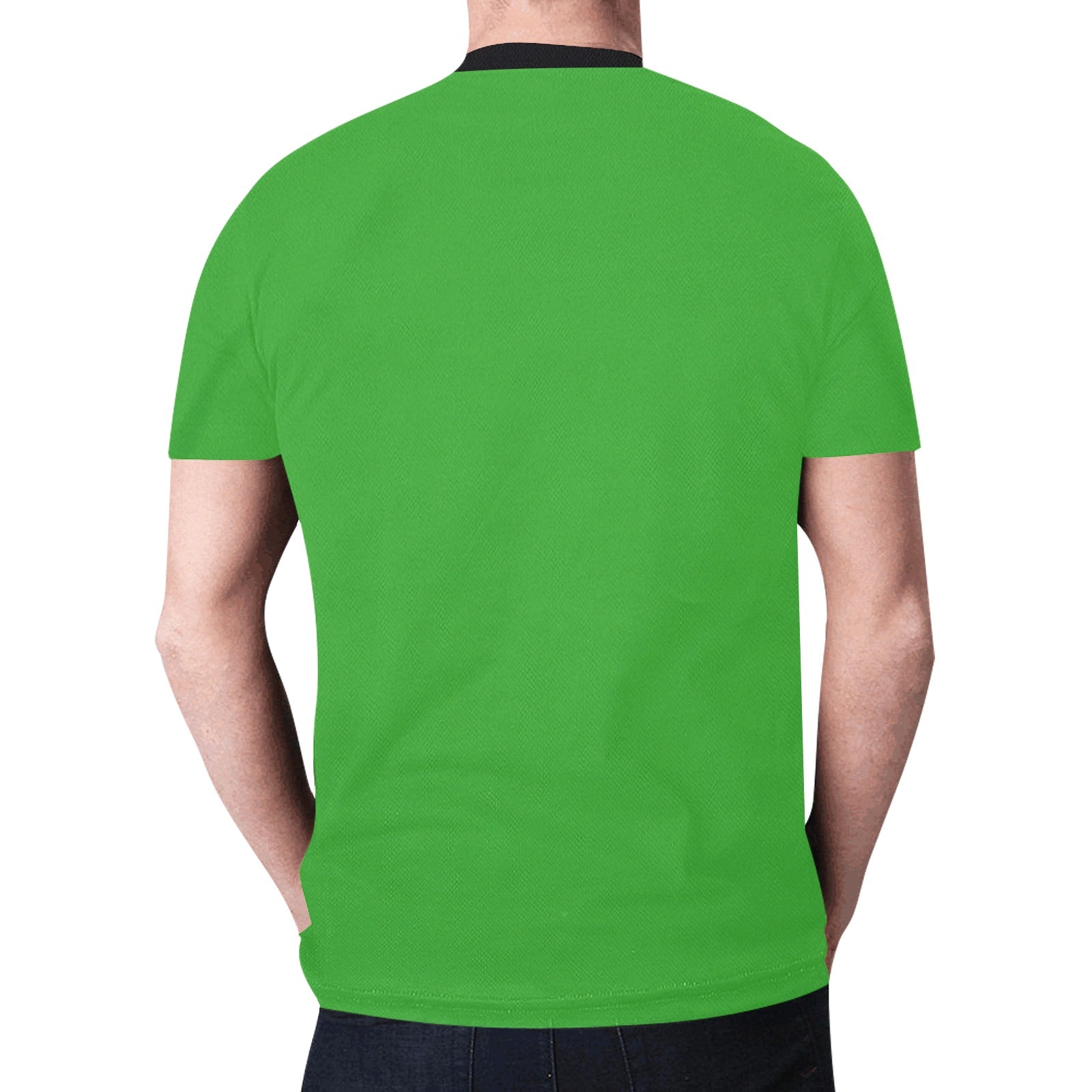 Floral Beaver Spirit Guide (Green) T-shirt for Men