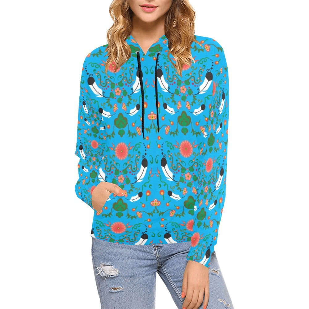 New Growth Bright Sky Hoodie for Women (USA Size)