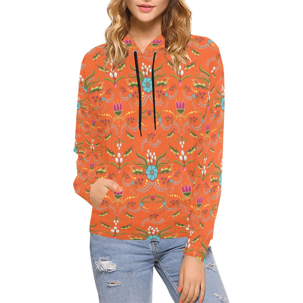 First Bloom Carrots Hoodie for Women (USA Size)