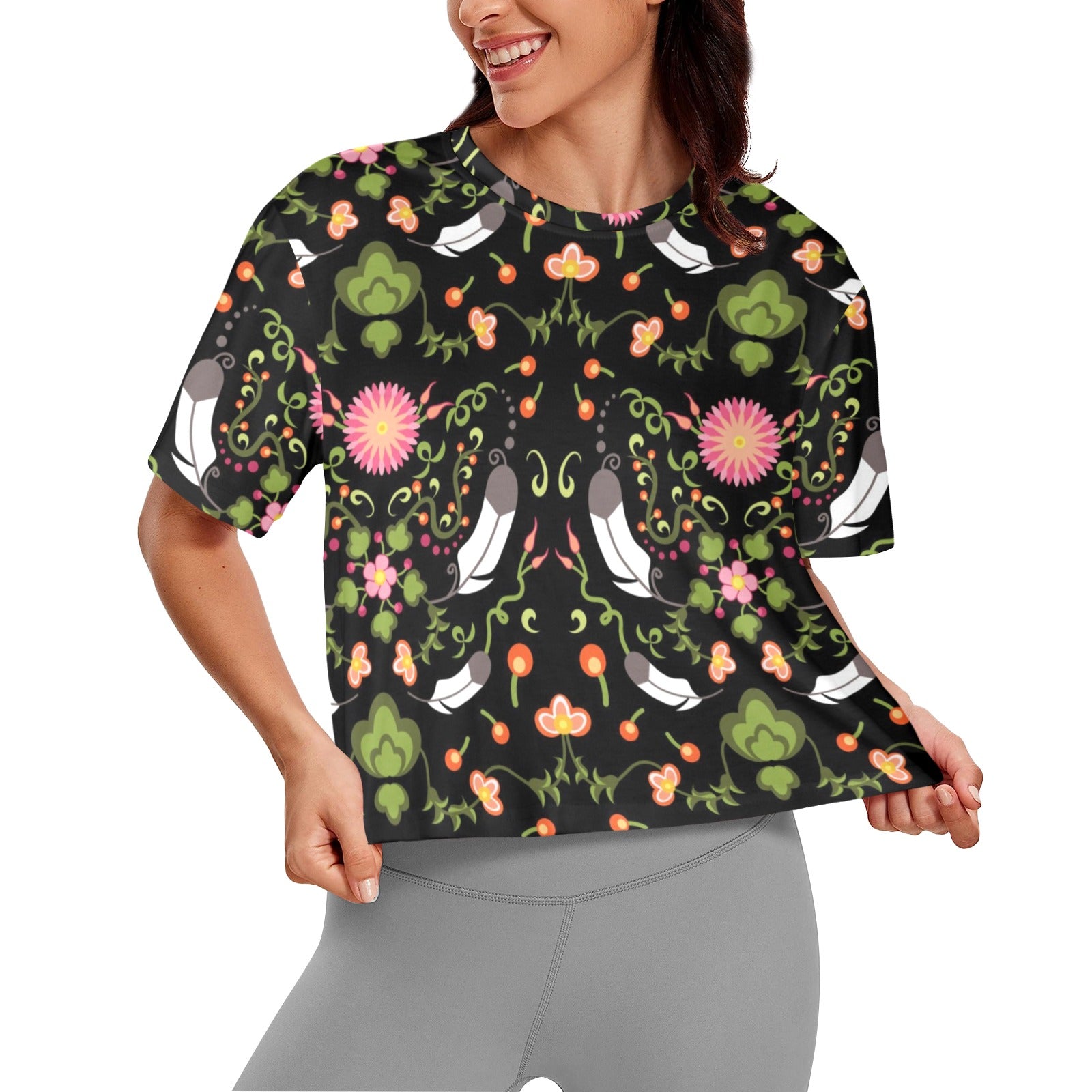 New Growth Women's Cropped T-shirt