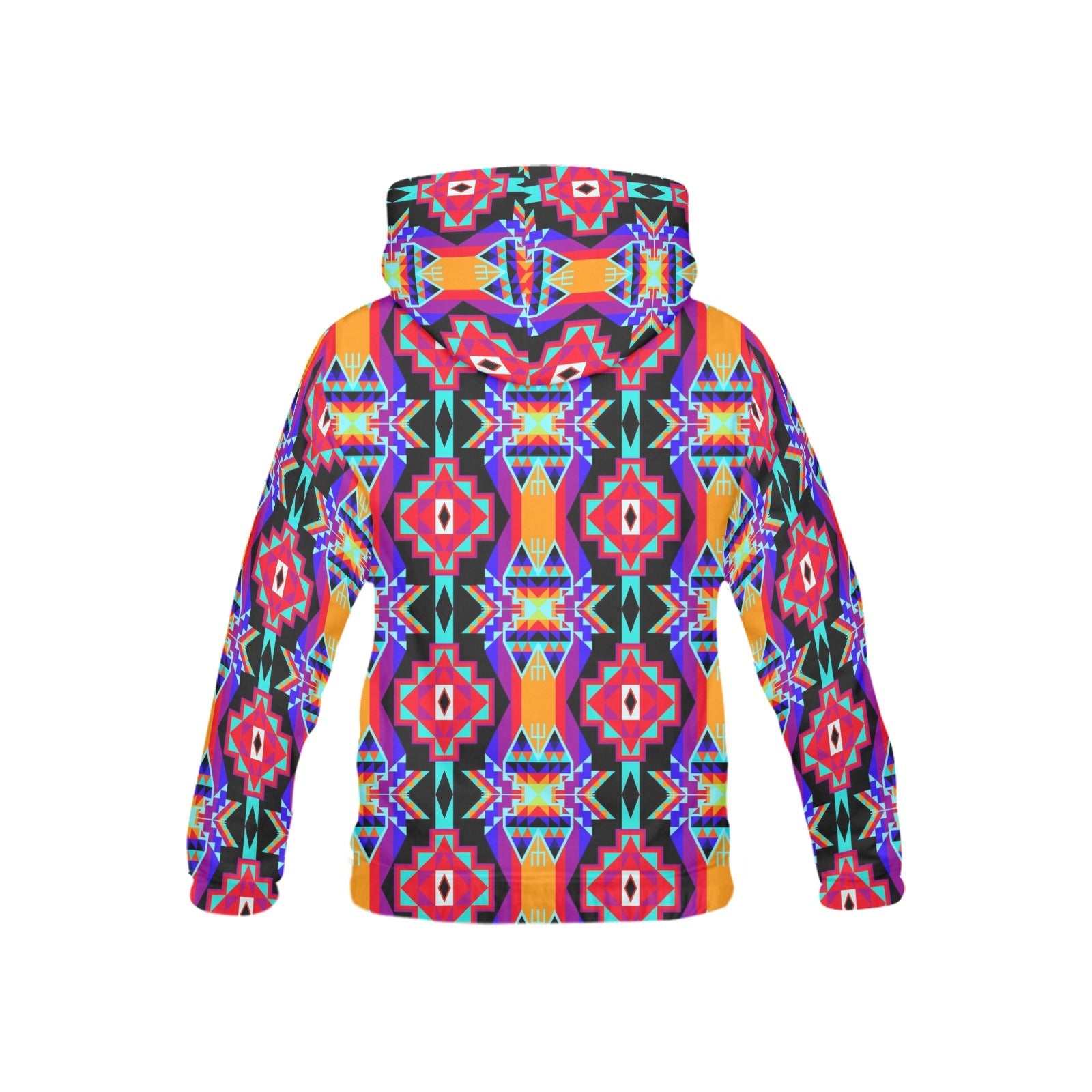 Fancy Bustle All Over Print Hoodie for Kid (USA Size) (Model H13) All Over Print Hoodie for Kid (H13) e-joyer 