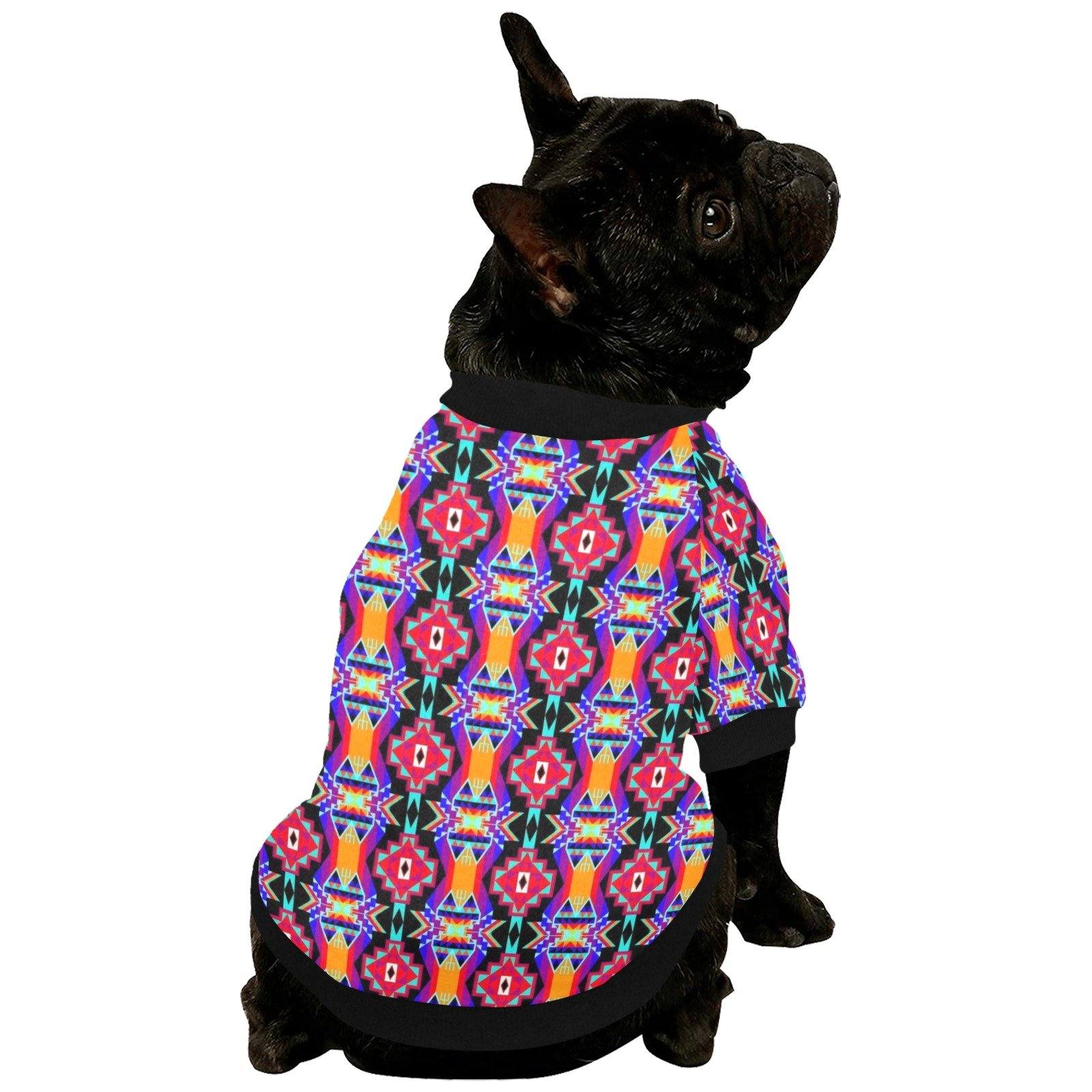 Fancy Bustle Pet Dog Round Neck Shirt Pet Dog Round Neck Shirt e-joyer 