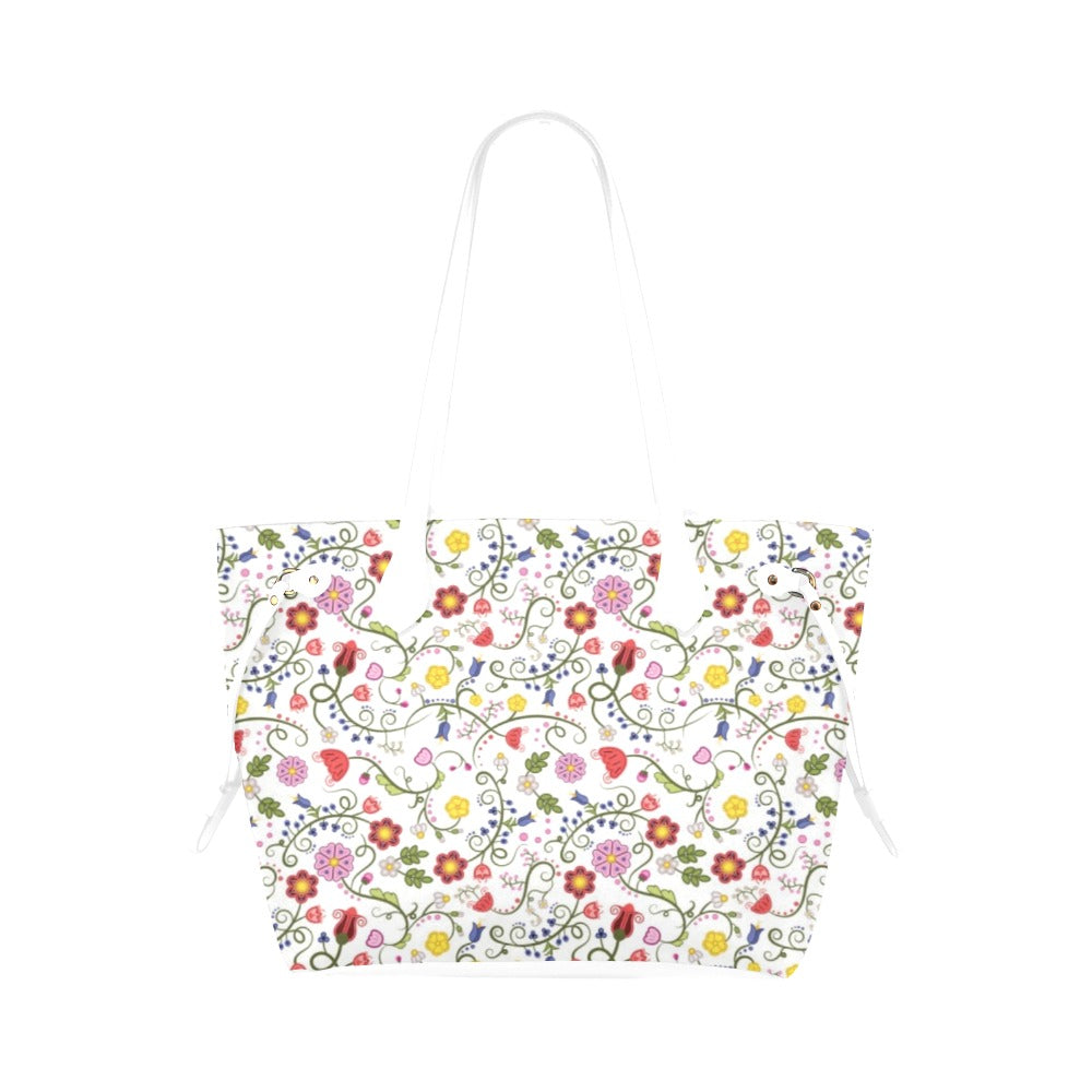 Nipin Blossom Clover Canvas Tote Bag