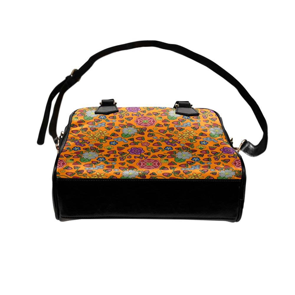 Berry Pop Carrot Shoulder Handbag