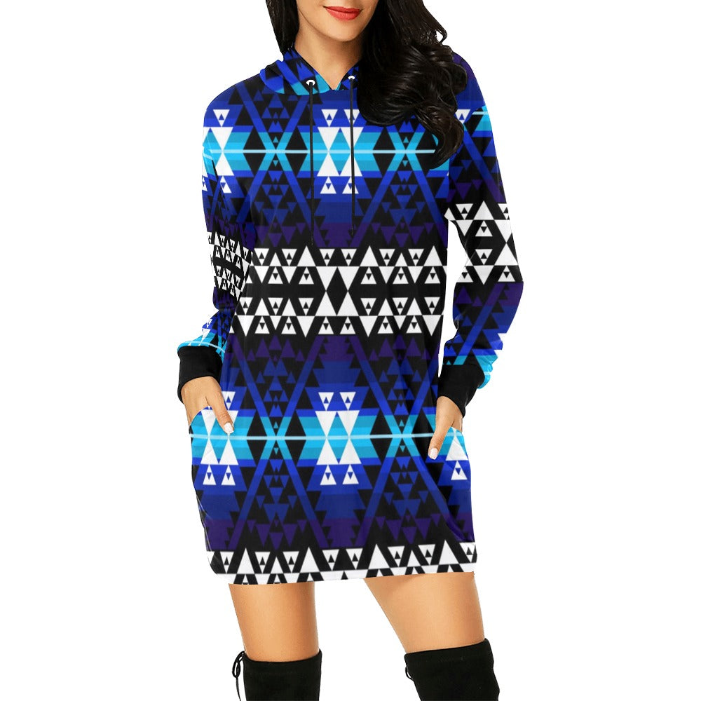 Writing on Stone Night Watch Hoodie Dress