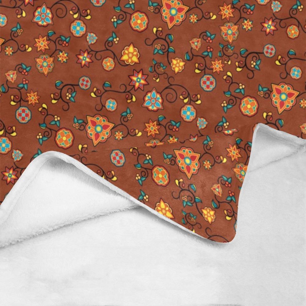 Fire Bloom Shade Ultra-Soft Micro Fleece Blanket 40"x50" Ultra-Soft Blanket 40''x50'' e-joyer 