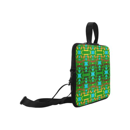 Fire Colors and Sky Green Laptop Handbags 17" Laptop Handbags 17" e-joyer 