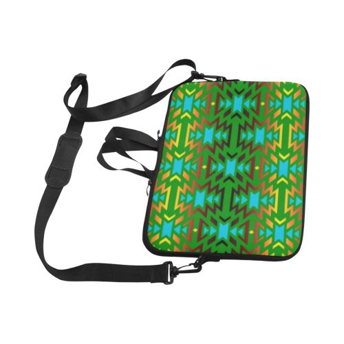 Fire Colors and Sky Green Laptop Handbags 17" Laptop Handbags 17" e-joyer 