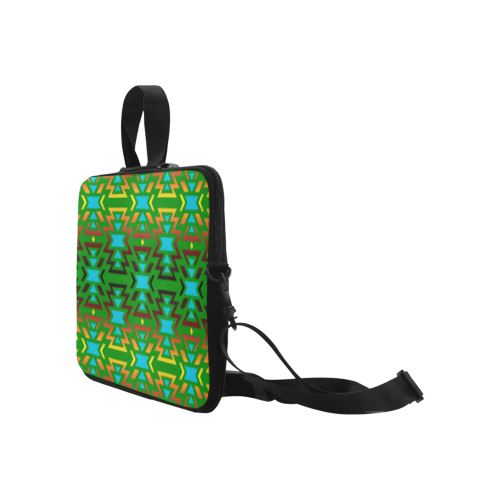 Fire Colors and Sky Green Laptop Handbags 17" Laptop Handbags 17" e-joyer 