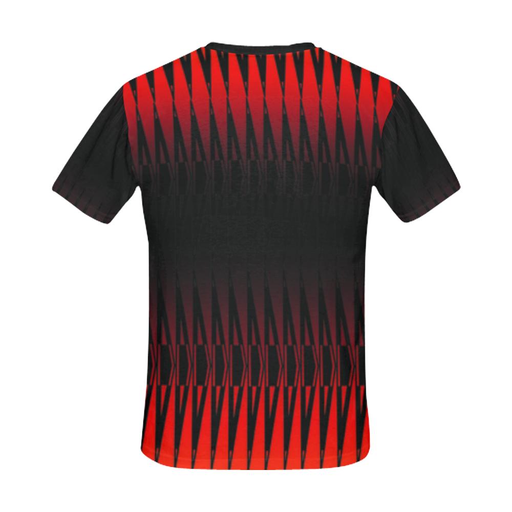 Fire Rattler Horizon All Over Print T-Shirt for Men (USA Size) (Model T40) All Over Print T-Shirt for Men e-joyer 