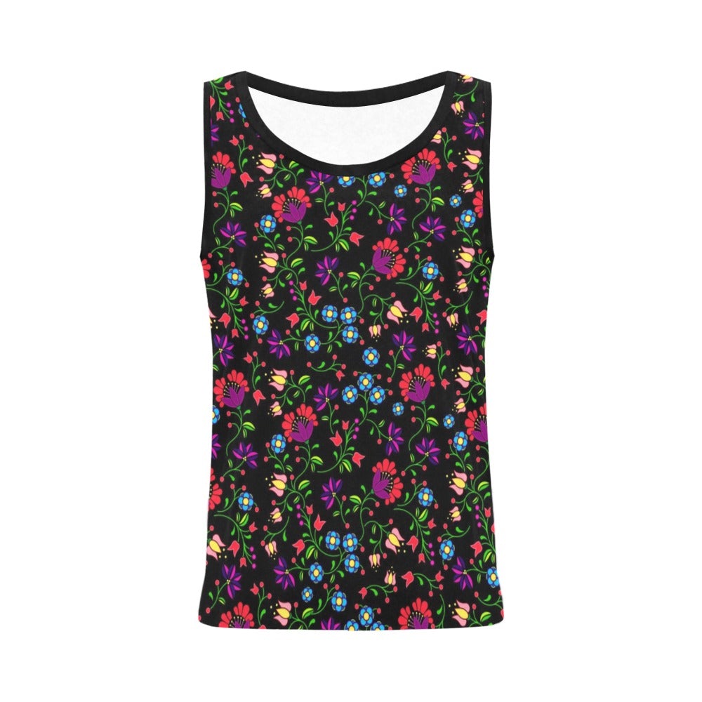 Fleur Indigine All Over Print Tank Top for Women (Model T43) All Over Print Tank Top for Women (T43) e-joyer 