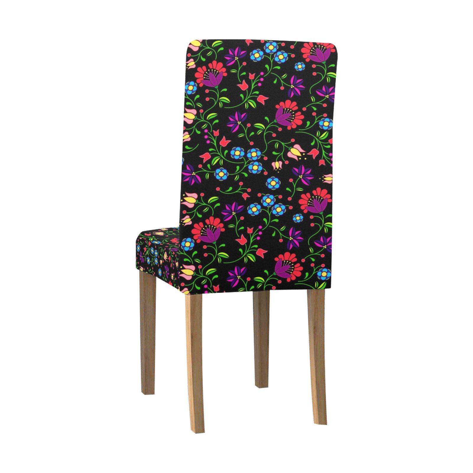 Fleur Indigine Chair Cover (Pack of 4) Chair Cover (Pack of 4) e-joyer 