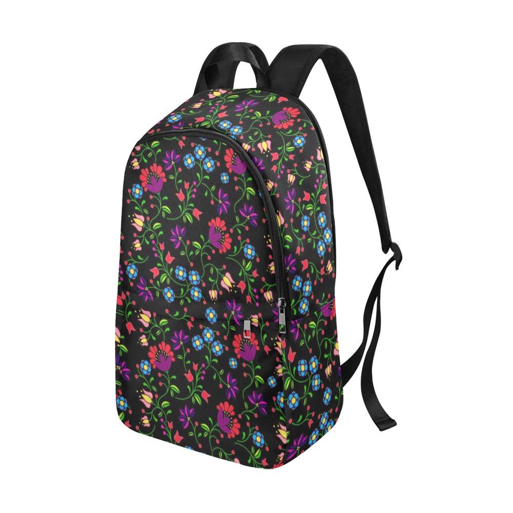 Fleur Indigine Fabric Backpack for Adult (Model 1659) Casual Backpack for Adult (1659) e-joyer 